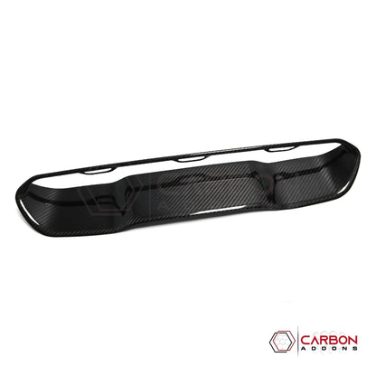 RAM TRX/RHO Hood Center Vent Trim Hard Carbon Fiber Cover