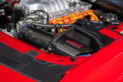 Corsa Carbon Cold Air Intake, DryTech Filter 2017 - 2023 Challenger/Charger 6.2L - Speedlogix