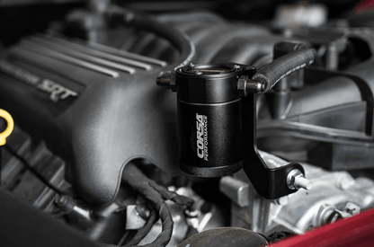 Corsa Catch Can, Black 2011 - 2023 Challenger/Charger/Durango/Grand Cherokee 392/6.4L - Speedlogix