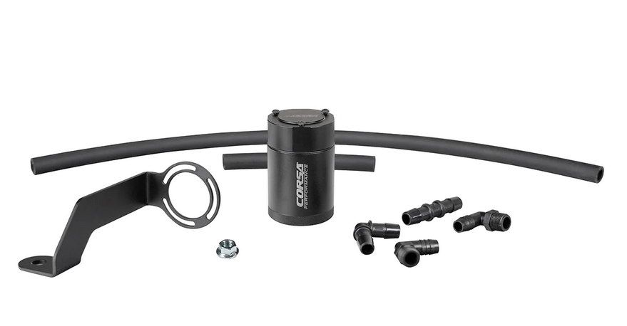 Corsa Catch Can, Black 2011 - 2023 Challenger/Charger/Durango/Grand Cherokee 392/6.4L - Speedlogix