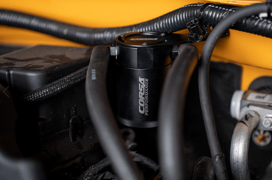 Corsa Catch Can, Black 2021 - 2023 Bronco 2.3L - Speedlogix