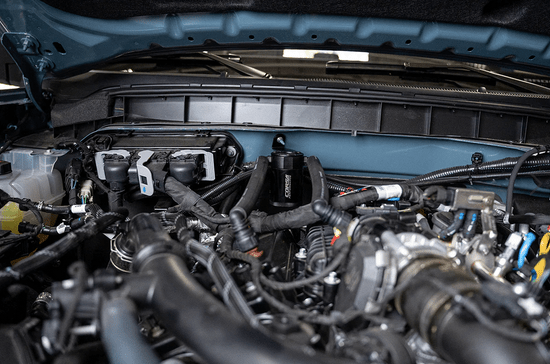 Corsa Catch Can, Black 2021 - 2023 Bronco 2.7L - Speedlogix