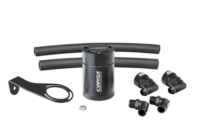 Corsa Catch Can, Black 2021 - 2023 Bronco 2.7L - Speedlogix
