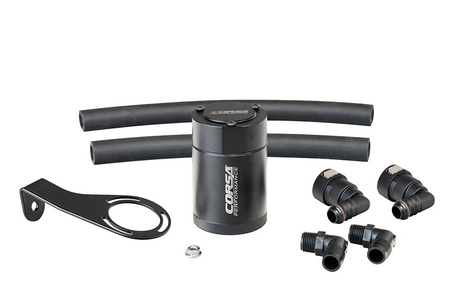Corsa Catch Can, Black 2021 - 2023 Bronco 2.7L - Speedlogix