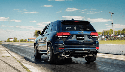 Corsa Sport Cat - Back Exhaust, Black Tips 2018 - 2021 Grand Cherokee 6.2L - Speedlogix