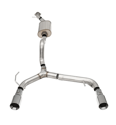 Corsa Sport Cat - Back Exhaust, Polished Tips, 2 - door 2021 - 2023 Bronco 2.3L - Speedlogix