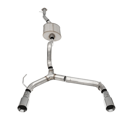 Corsa Sport Cat - Back Exhaust, Polished Tips, 4 - door 2021 - 2023 Bronco 2.7L - Speedlogix