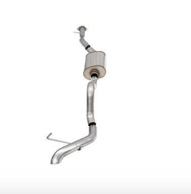 Corsa Sport Cat - Back Exhaust, Turn Down, 4 - door 2021 - 2023 Bronco 2.3L - Speedlogix