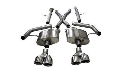 Corsa Xtreme Cat - Back Exhaust, Polished Dual Tips 2018 - 2021 Grand Cherokee 6.2L - Speedlogix