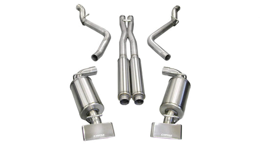 Corsa Xtreme Cat - Back Exhaust, Polished Tips 2008 - 2010 Challenger 6.1L - Speedlogix