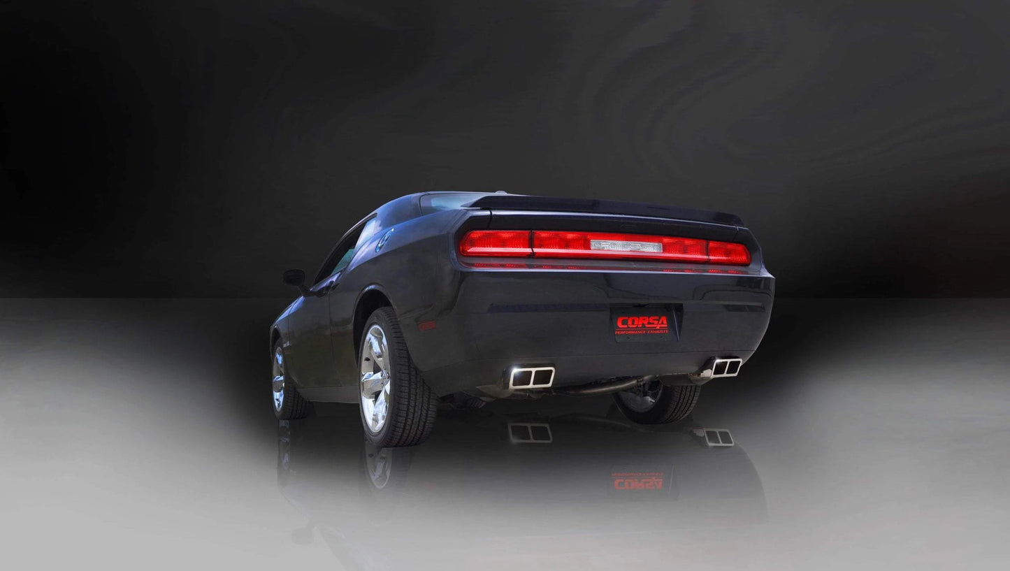 Corsa Xtreme Cat - Back Exhaust, Polished Tips 2011 - 2014 Challenger 5.7L - Speedlogix