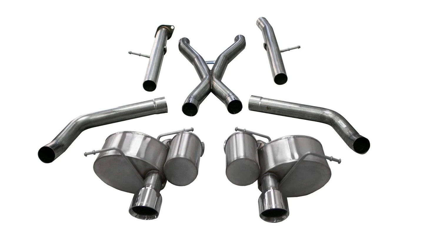 Corsa Xtreme Cat - Back Exhaust, Polished Tips 2012 - 2021 Grand Cherokee 392/6.4L - Speedlogix