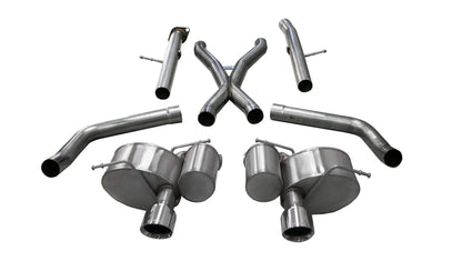 Corsa Xtreme Cat - Back Exhaust, Polished Tips 2012 - 2021 Grand Cherokee 392/6.4L - Speedlogix