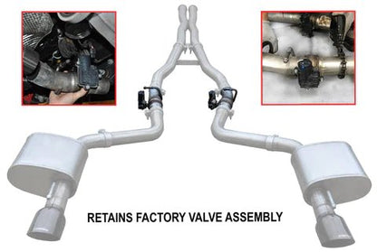 Corsa Xtreme Cat - Back Exhaust, Polished Tips 2015 - 2023 Charger 6.2L/392/6.4L - Speedlogix