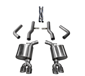 Corsa Xtreme Cat - Back Exhaust, Polished Tips 2017 - 2023 Challenger 5.7L - Speedlogix