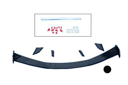 CORVETTE 20 - 25 REAR SPOILER HIGH WING - Speedlogix