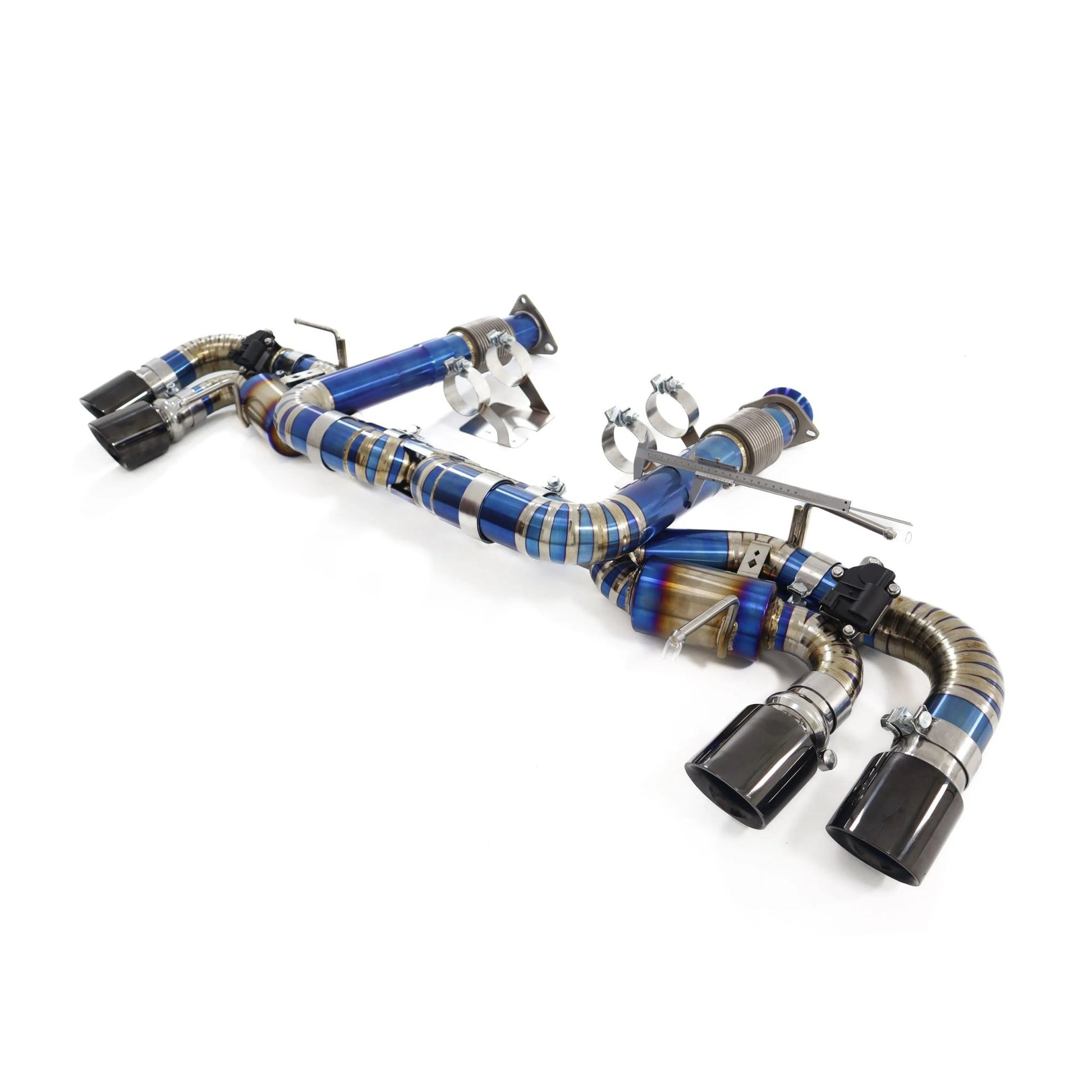 CORVETTE 20 - 25 Titanium Valved Catback Exhaust System - Speedlogix