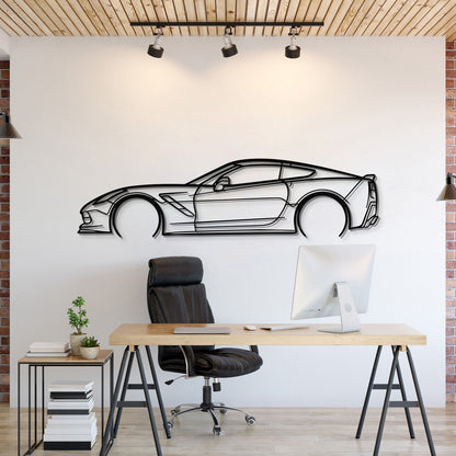 Corvette C7 Detailed Metal Car Wall Art - MT0920 - Speedlogix
