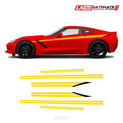 Corvette Side Stripe Accent Color - Speedlogix
