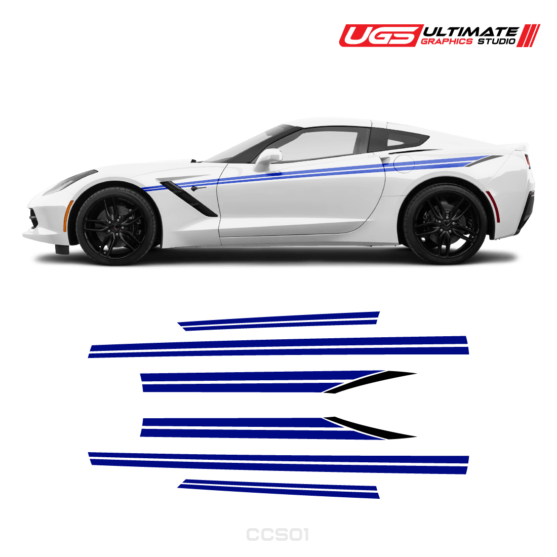 Corvette Side Stripe Accent Color - Speedlogix