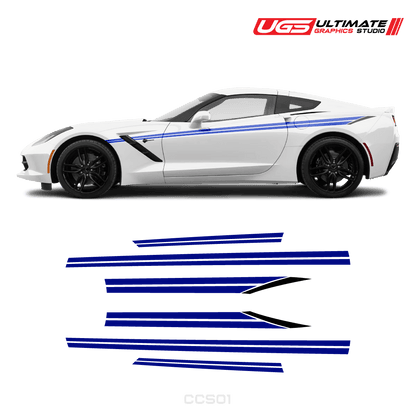 Corvette Side Stripe Accent Color - Speedlogix