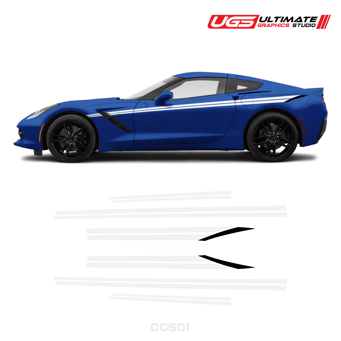 Corvette Side Stripe Accent Color - Speedlogix