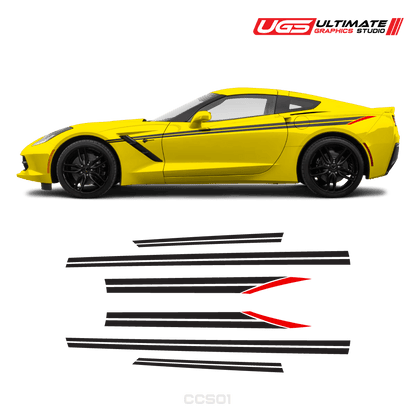 Corvette Side Stripe Accent Color - Speedlogix