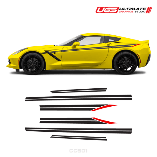 Corvette Side Stripe Accent Color - Speedlogix