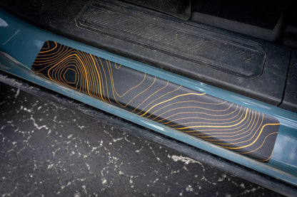 Croc Strips Door Sill Protectors - 2021+ Bronco - Speedlogix