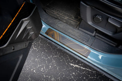 Croc Strips Door Sill Protectors - 2021+ Bronco - Speedlogix