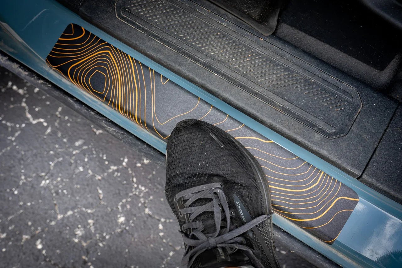 Croc Strips Door Sill Protectors - 2021+ Bronco - Speedlogix