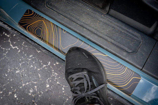 Croc Strips Door Sill Protectors - 2021+ Bronco - Speedlogix