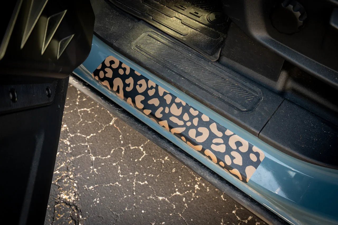 Croc Strips Door Sill Protectors - 2021+ Bronco - Speedlogix