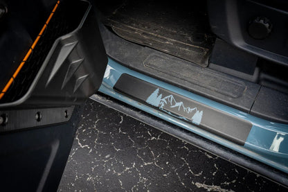 Croc Strips Door Sill Protectors - 2021+ Bronco - Speedlogix