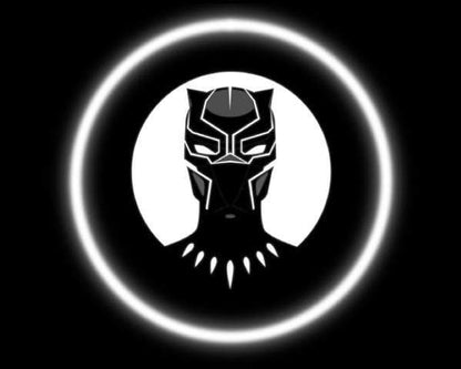 Custom LED Courtesy Door Projector Puddle Lights for Dodge