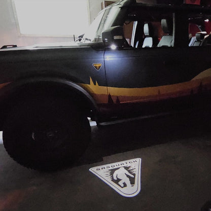 Premium LED Side Mirror Projector Puddle Approach Lights for Ford Bronco 2021-2026