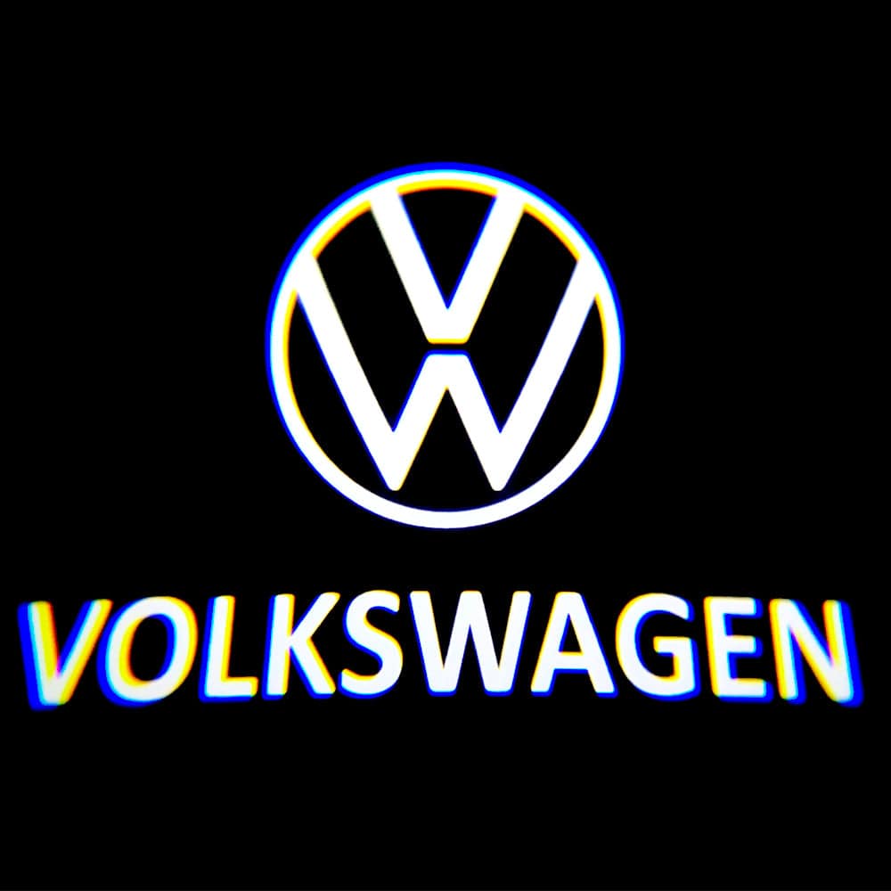 Volkswagen Golf MK5/MK6/MK7/MK8 Premium Door Puddle Lights Various Designs 2003-2026