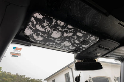 Custom Series Sun Visor Overlays (Printed Series) - 2021+ Bronco - Speedlogix