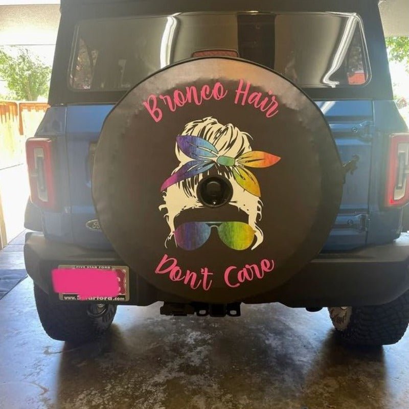 Custom Spare Tire Cover for Jeep, RV, Bronco Camper, Trailer, & More - Speedlogix