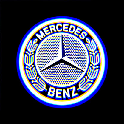 Mercedes-Benz C-Class C204 3rd Gen Coupe 2 Doors Premium Door Puddle Lights Multiple Designs 2012-2015