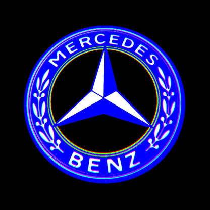 Mercedes-Benz C-Class C204 3rd Gen Coupe 2 Doors Premium Door Puddle Lights Multiple Designs 2012-2015