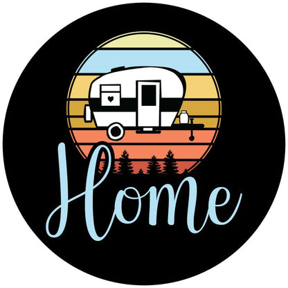 Cute Home Camper RV Bronco Spare Tire Cover - Speedlogix