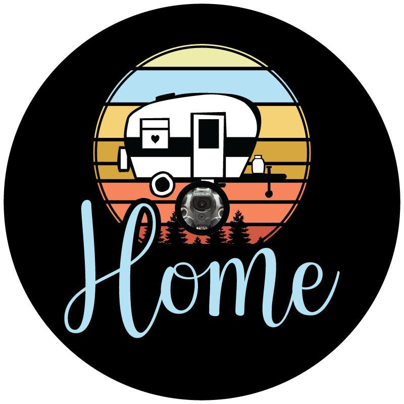 Cute Home Camper RV Bronco Spare Tire Cover - Speedlogix