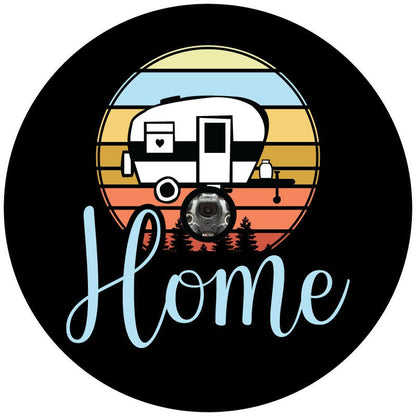 Cute Home Camper RV Bronco Spare Tire Cover - Speedlogix