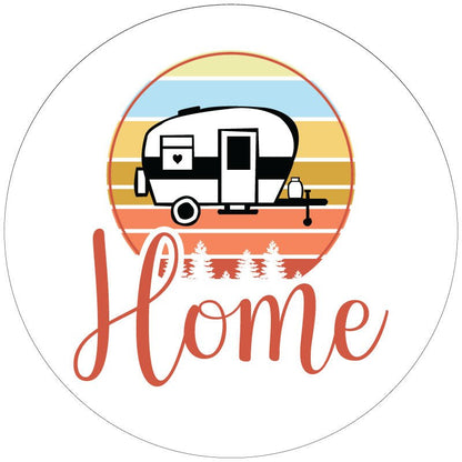 Cute Home Camper RV Bronco Spare Tire Cover - Speedlogix