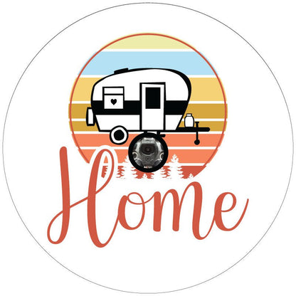 Cute Home Camper RV Bronco Spare Tire Cover - Speedlogix