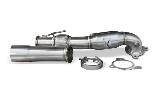 CVF 3" Stainless Steel Catted Downpipe (2022-2024 2.0L Ford Maverick; 2021-2025 2.0L Ford Bronco Sport; 2021-2022 2.0L Ford Escape)