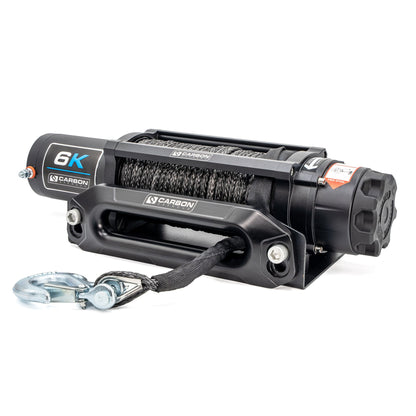 Carbon Offroad Long Drum 6000lb ATV - Small 4X4 Winch