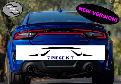 15-23 Dodge Charger Taillight Decal Design 2