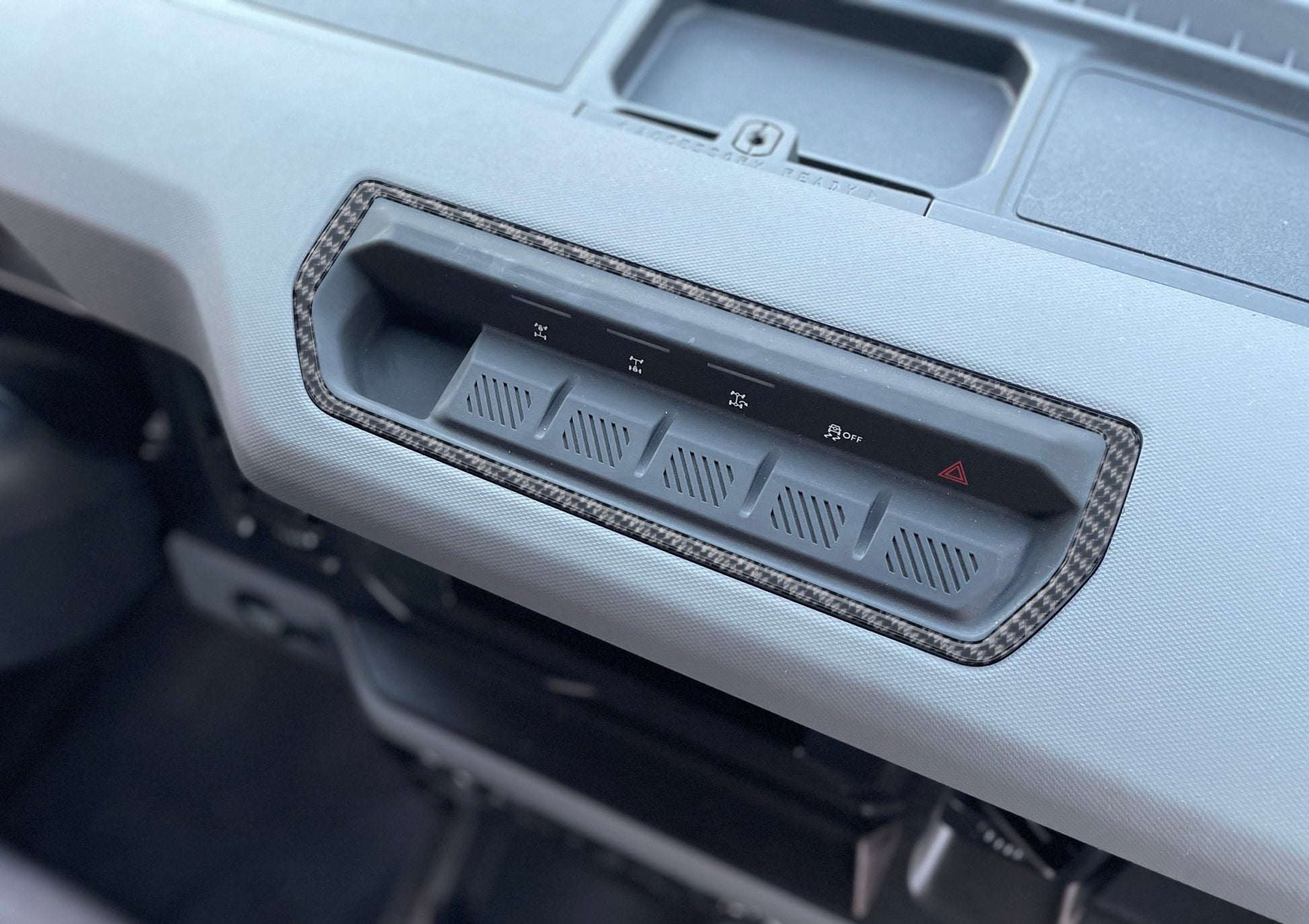 Dash Top Switch Panel Accent Trim Fits 2021 - 2026 Ford Bronco - Speedlogix